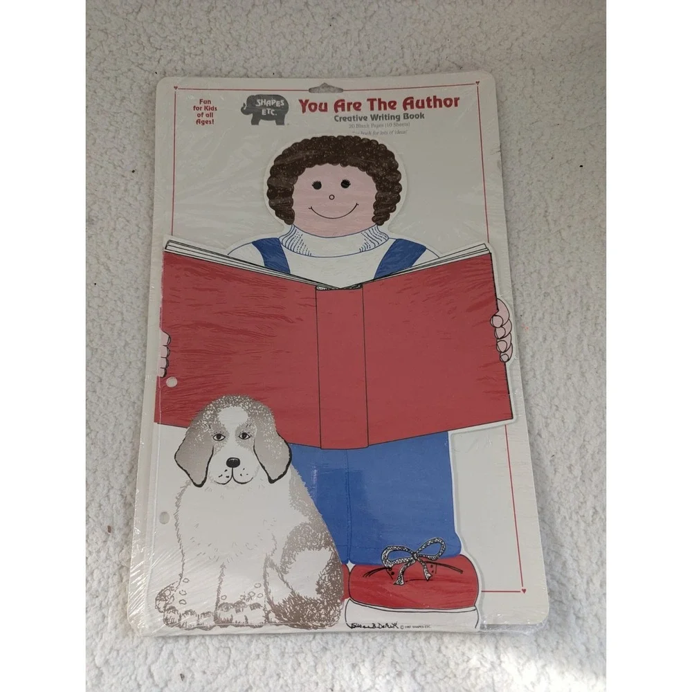 1987 Vintage Creative Writing Activity Book . Create‎ Your Book Lot Of 2